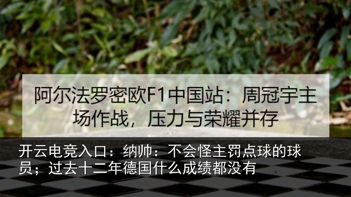 开云电竞入口：纳帅：不会怪主罚点球的球员；过去十二年德国什么成绩都没有